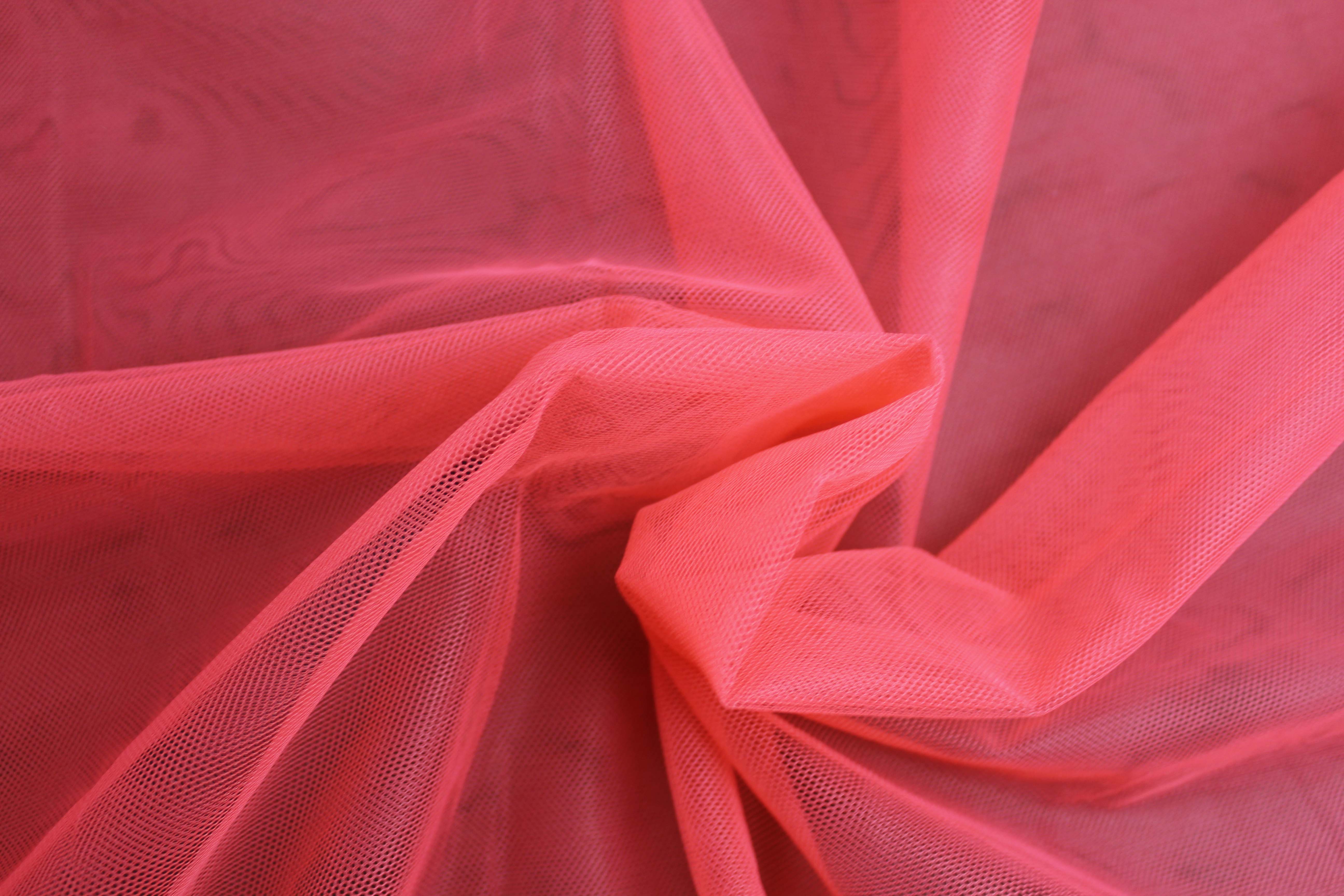 NYLON TULLE - RED (350)